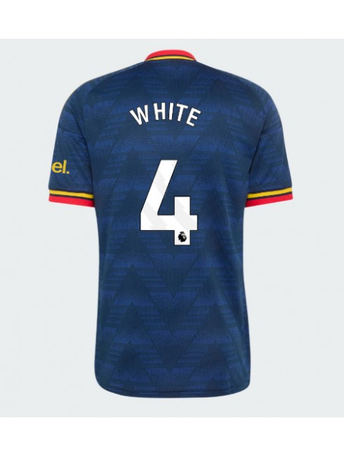 Muži Futbalové oblečenie Arsenal Ben White #4 2026-27 Krátky Rukáv - Preč Muži Futbalové oblečenie Arsenal Ben White #4 2026-27 Krátky Rukáv - Preč
